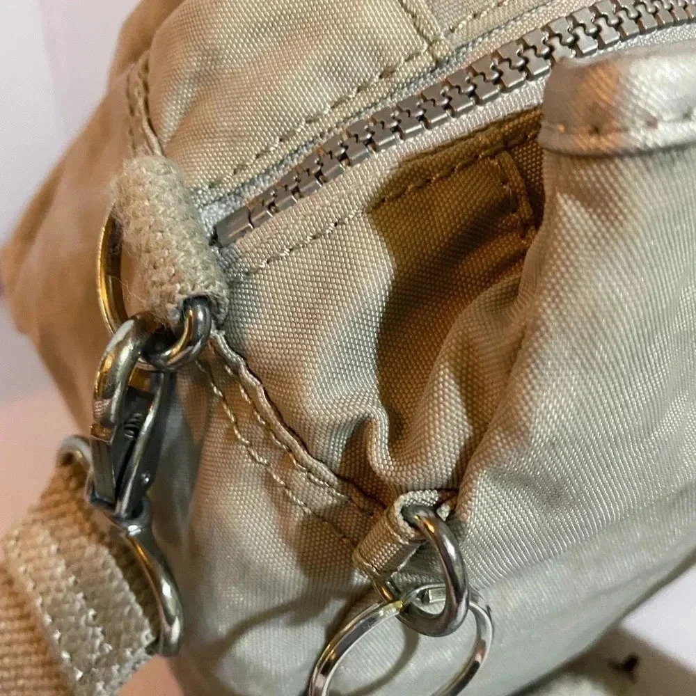 Kipling gray nylon crossbody handbag - Picture 6 of 15